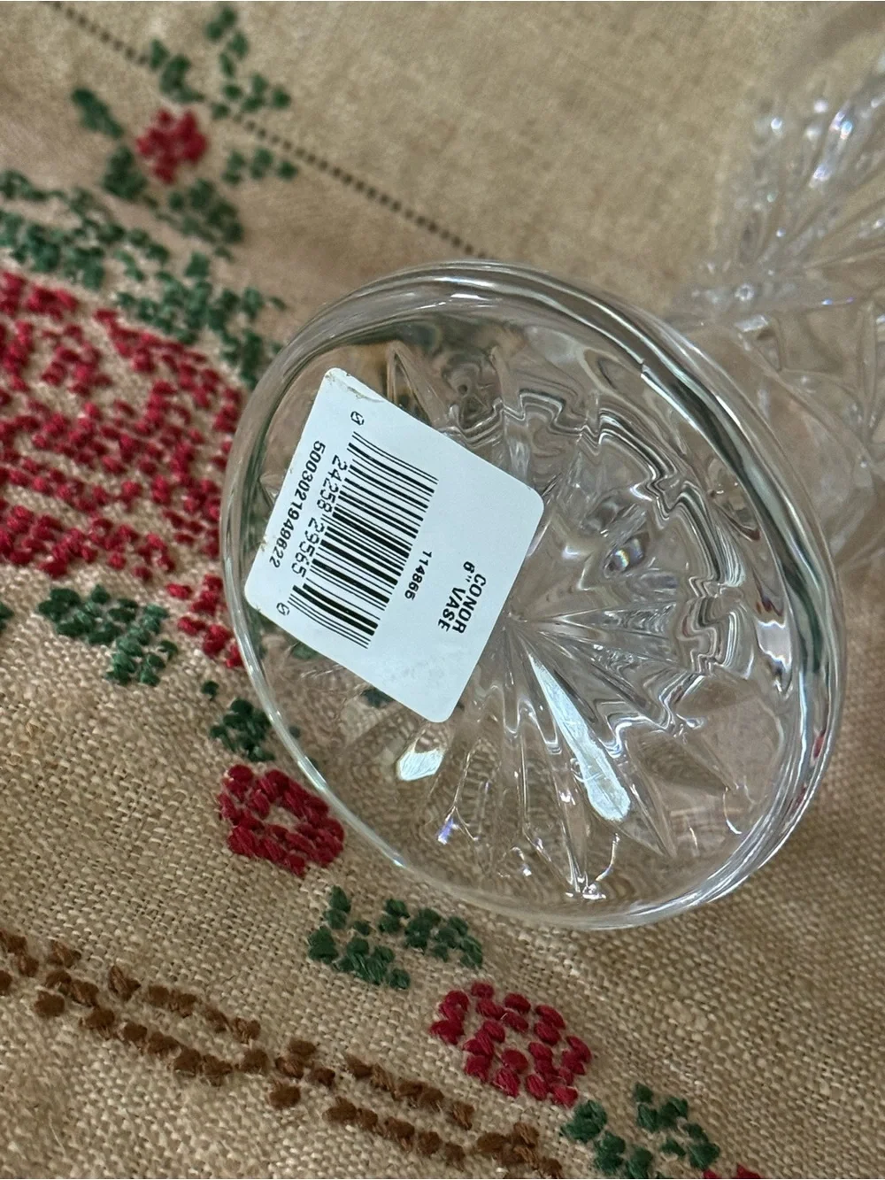 Waterford Crystal Connor vase 6”